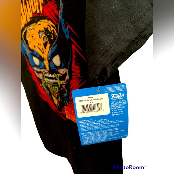 New Shirt & Funko Pocket Pop Set Funko Marvel Zombie Wolverine Unisex Adult SM - Picture 5 of 5